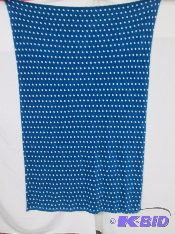 Blue Microplush Blanket