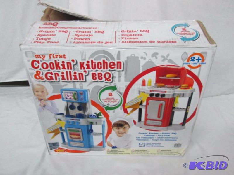 My First Cookin Kitchen & Grillin BBQ