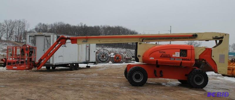 JLG Boom Lift Model # 800 AJ Model Year  200...