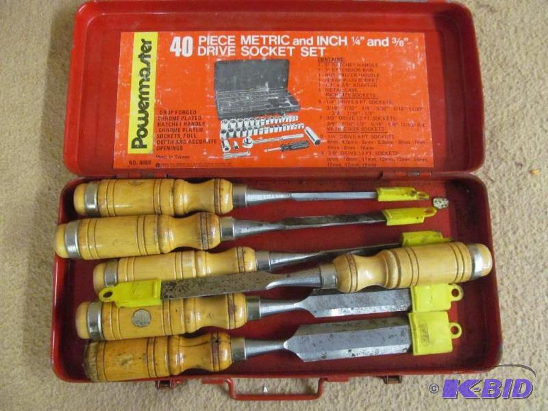 Wood carving set