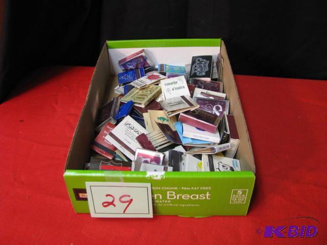 vintage collection of matchbooks...