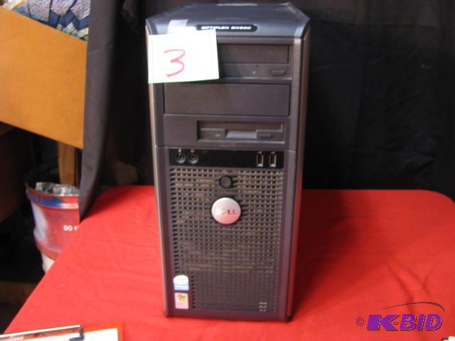 Dell desktop for parts no hard drive...