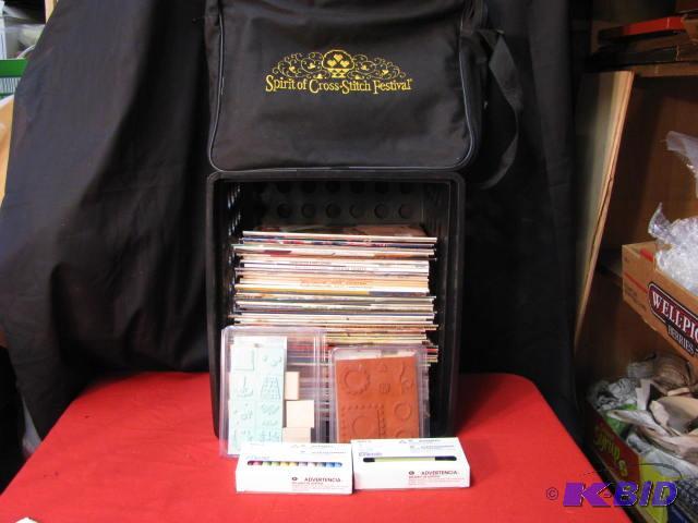 large lot of crochet, cross stitch needle poi...