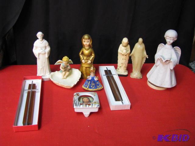 many religious items...