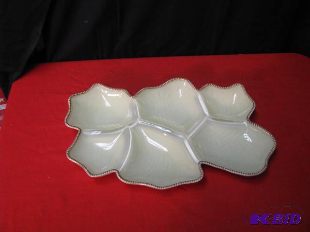 glass serving tray&nbsp...