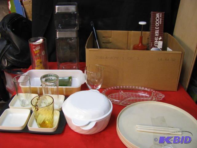 large lot of kitchen items see photos...