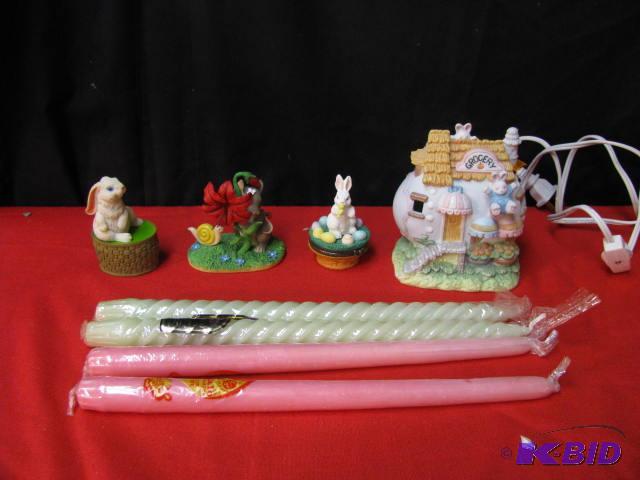 holiday Easter springtime decor, trinket boxe...