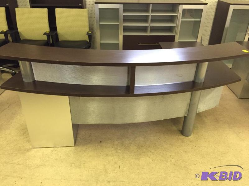 Professional Receptionist Desk
