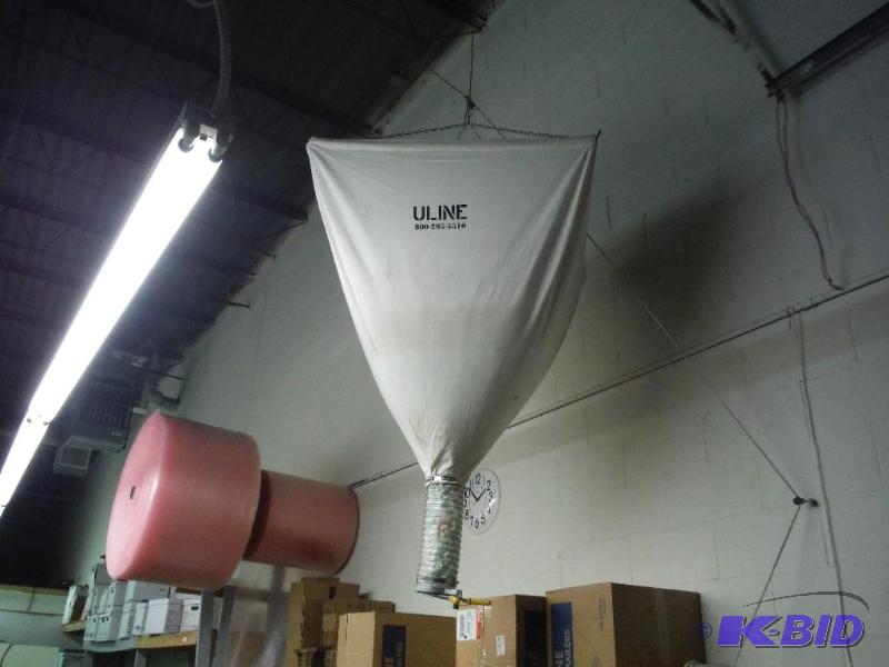 lot 119 image: U-Line Funnel Fillers For Styrofoam & Other Packing Materials Manual Cut-Off Valve Requires Tools