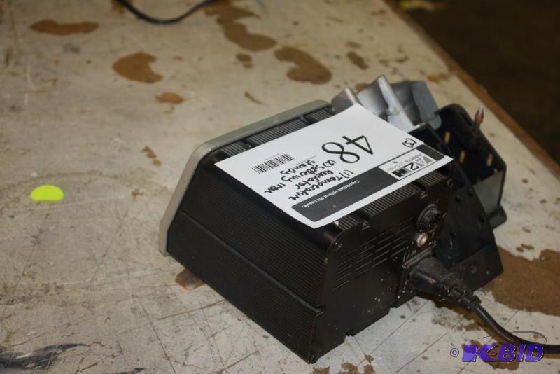 lot 48 image: Lot of (3) including (1) Temperature Regulator and (2) Soldering Iron Stands.