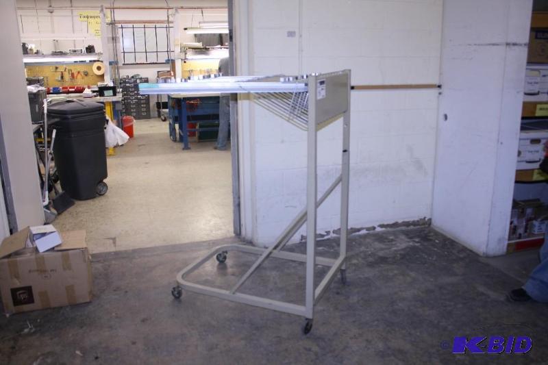lot 58 image: 37x27x53 Print Holding Rack.