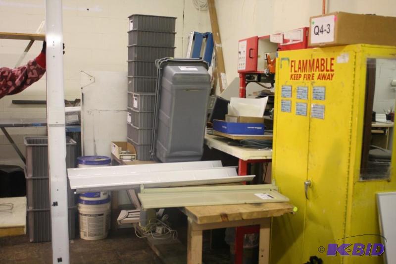 lot 84 image: Lot of (4) Light Covers (1) 96x4x1.5 (1) 12x34 and (2) 48x12.