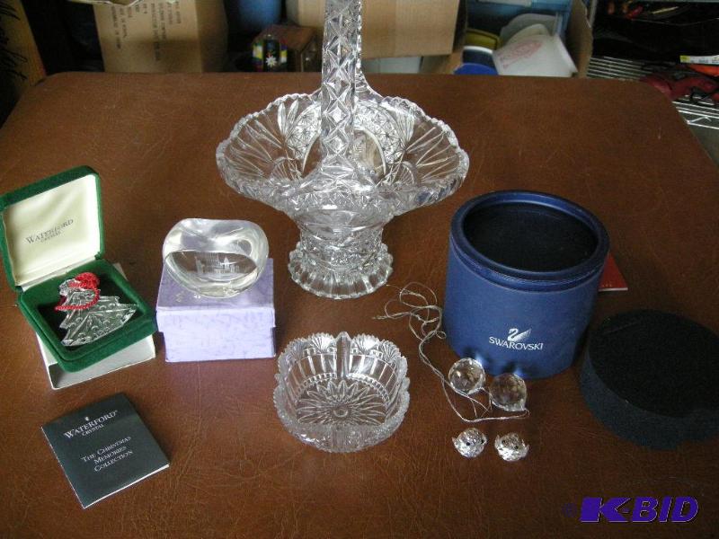 lot 137 image: Waterford, Swarovski, Crystal