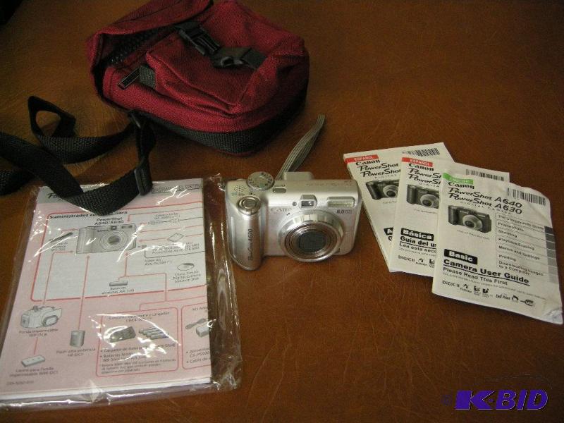 lot 43 image: Canon Powershot A630