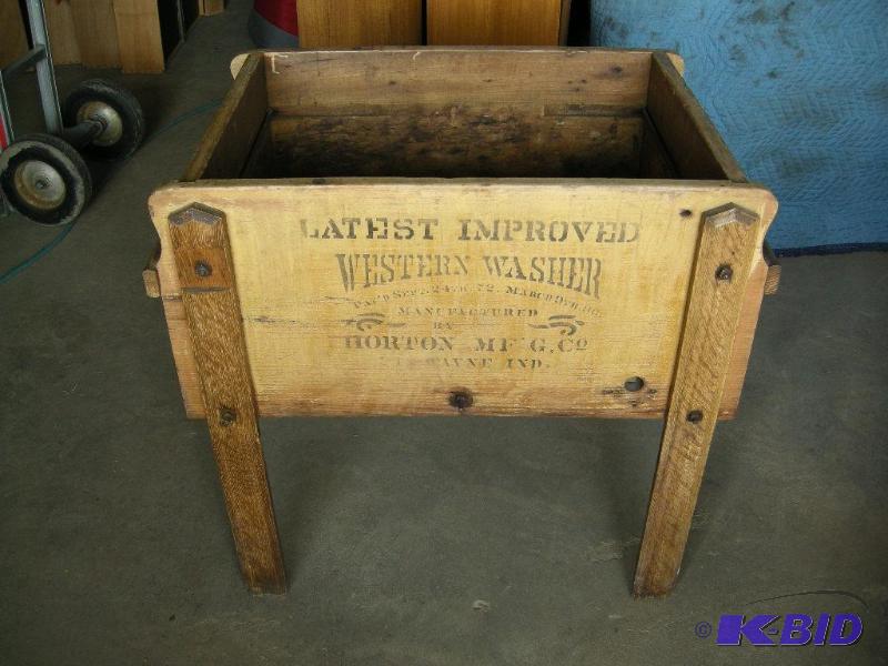 lot 54 image: Antique Western Washer