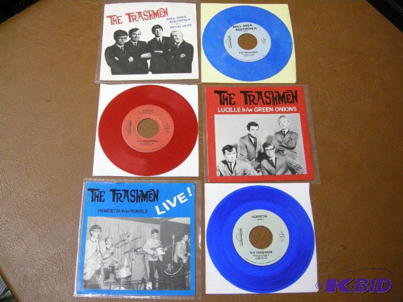 lot 88 image: Trashmen 45s