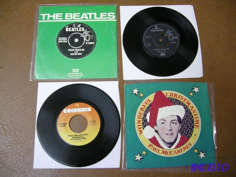 lot 93 image: The BeatlesPaul McCartney 45s