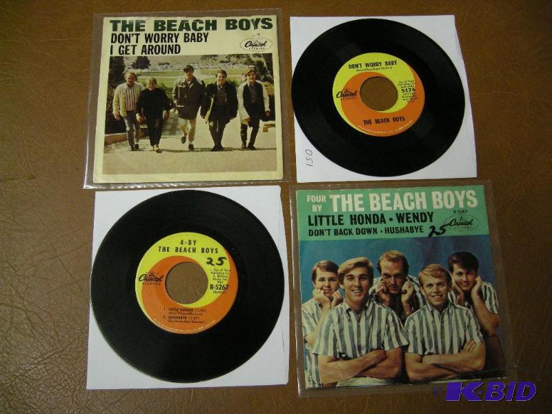 lot 94 image: The Beach Boys 45s