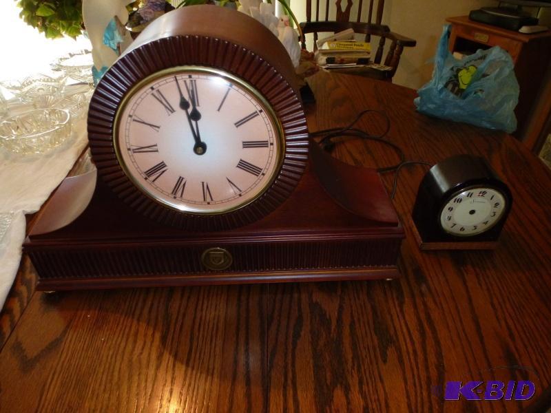 Antique Mantel Clocks Ducks Unlimited Mantel...