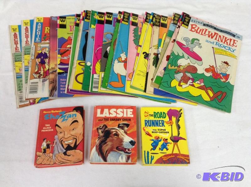 lot 66 image: Vintage Comic Books
