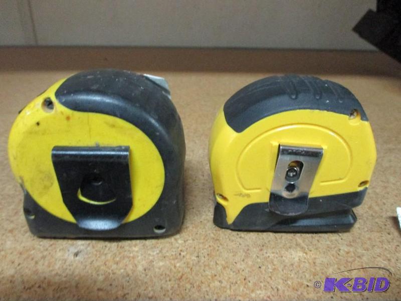 2 tape measures...