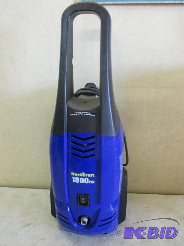 Duracraft 1800 psi pressure washer...
