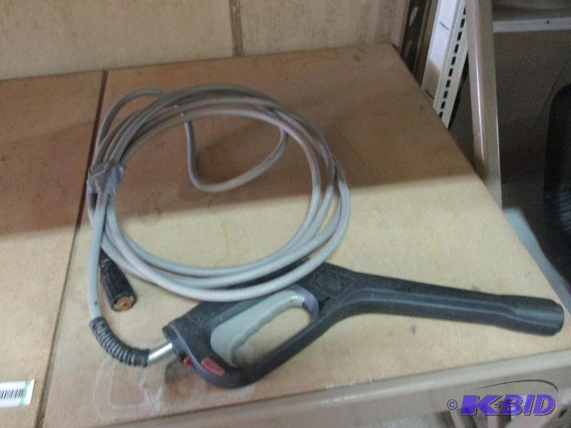 Pressure washer gun and hose...