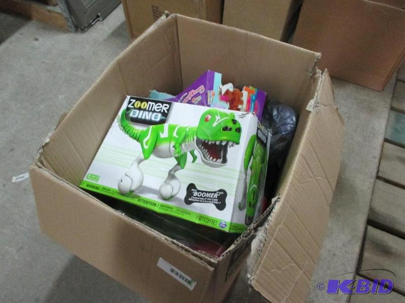 Box of toys...