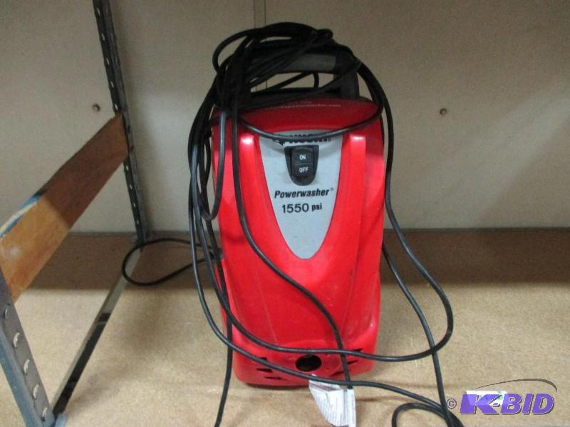 Husky 1550 psi pressure washer body...