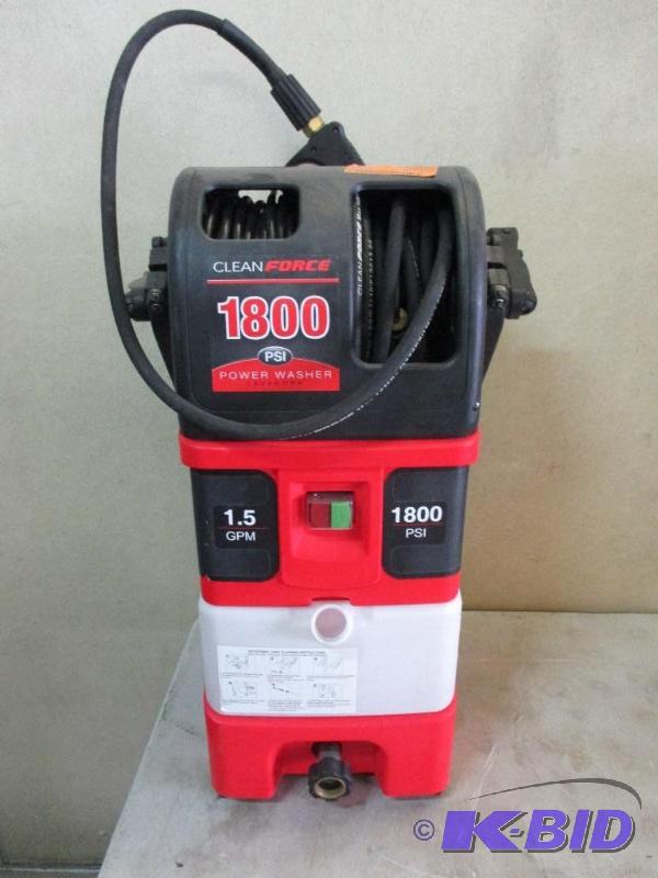 Pressure washer...