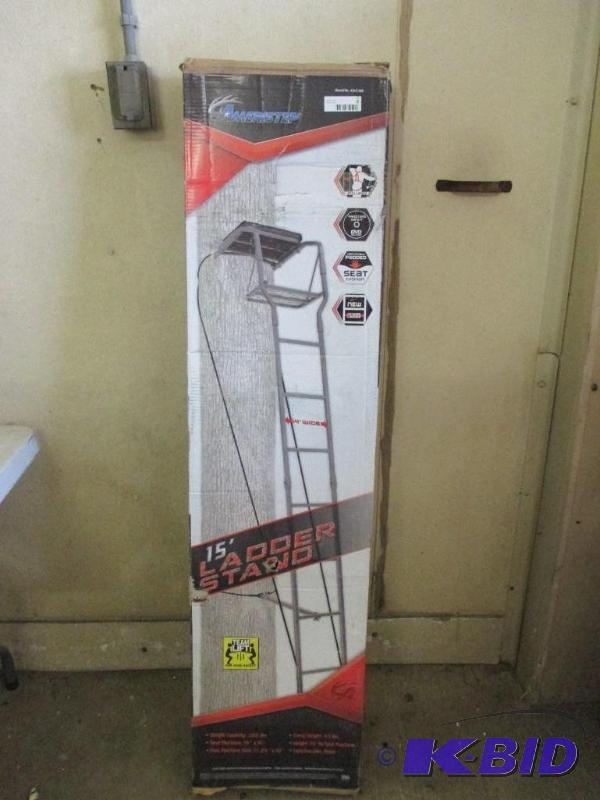 15 ladder stand...