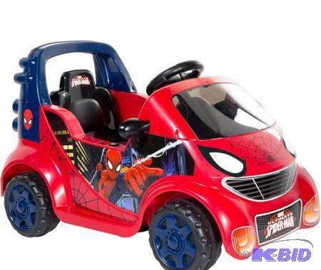 New Spider-Man Car &quotRide-on&quot - 6 Vo...