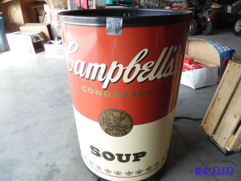 Cambell Soup displaystorage