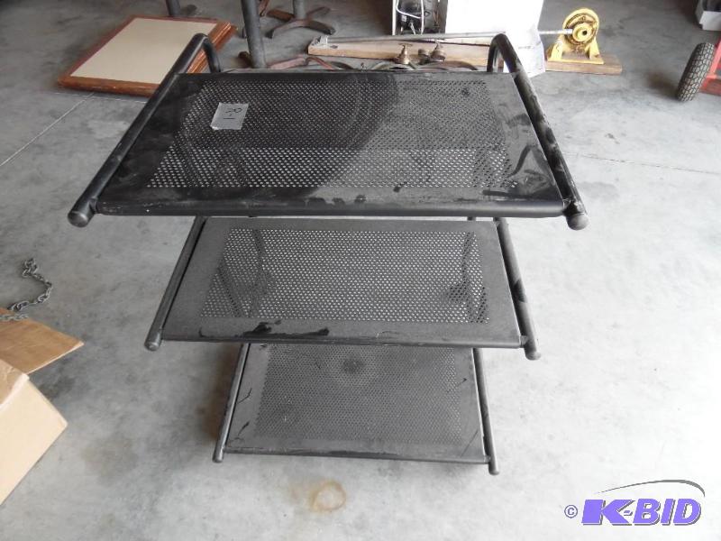 metal shelf