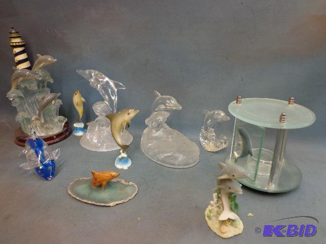 lot 104 image: Box of Assorted Dolphins...