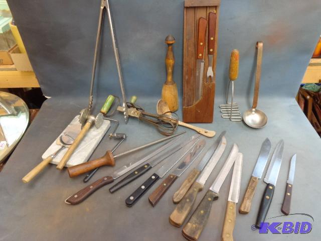 lot 141 image: Assorted Kitchen Utensils...