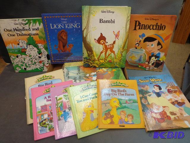 lot 62 image: 16 Walt Disney Books   Bambi  Lady and the Tr...