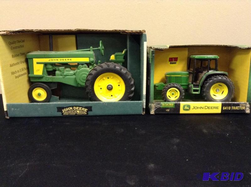 lot 10 image: Ertl John Deere 6410 Tractor & 720 Tractor