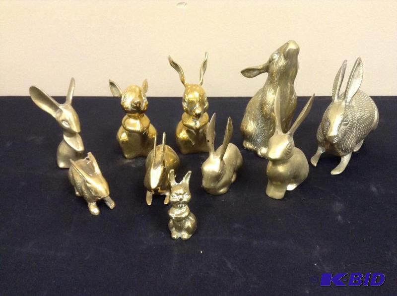 lot 121 image: Brass Rabbit Collection