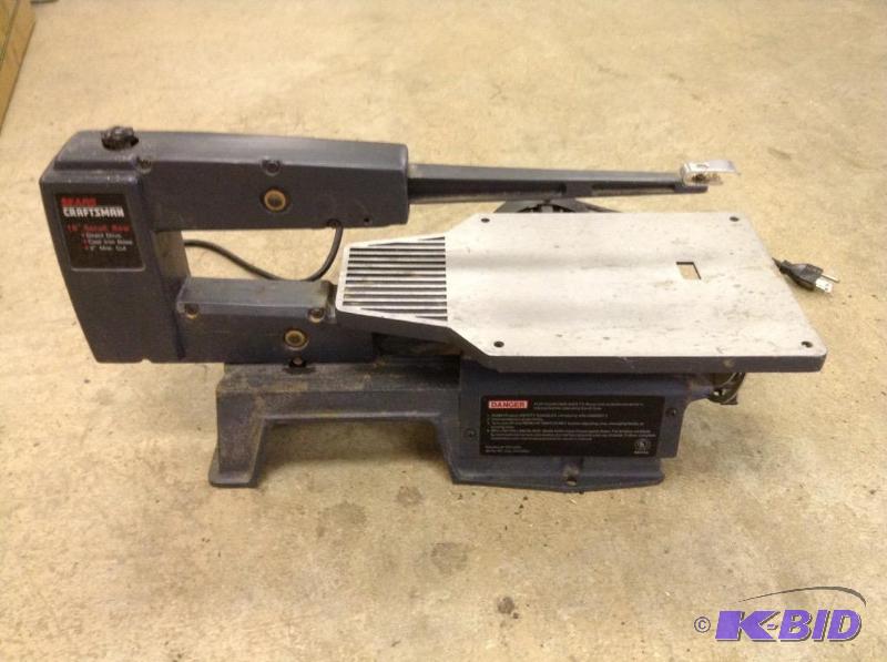 lot 141 image: Craftsman 16 Scroll Saw