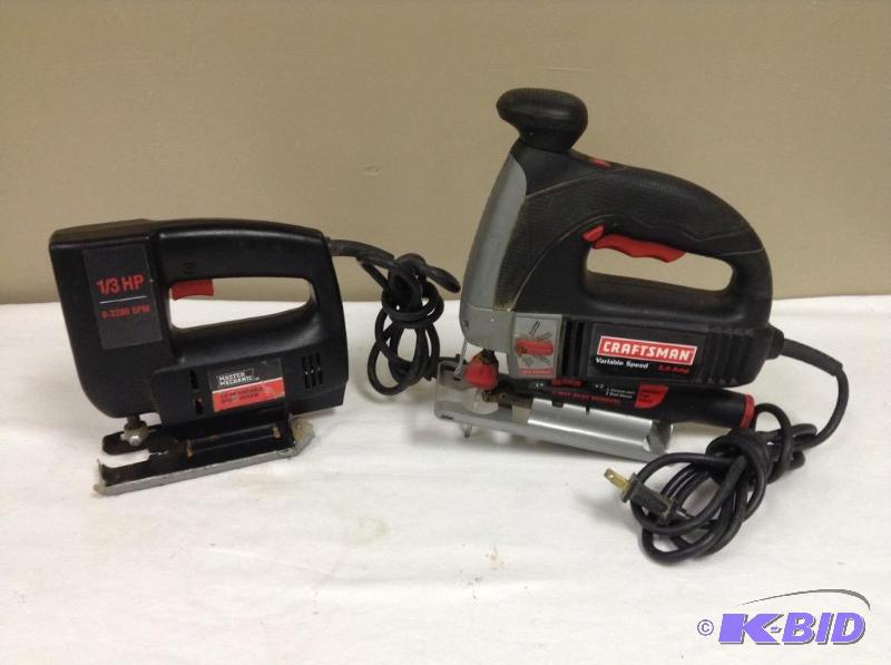 lot 148 image: Craftsman Sabre Saw & Master Mechanic Jigsaw