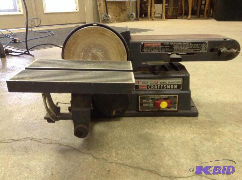 lot 158 image: Craftsman 6 Disc Sander