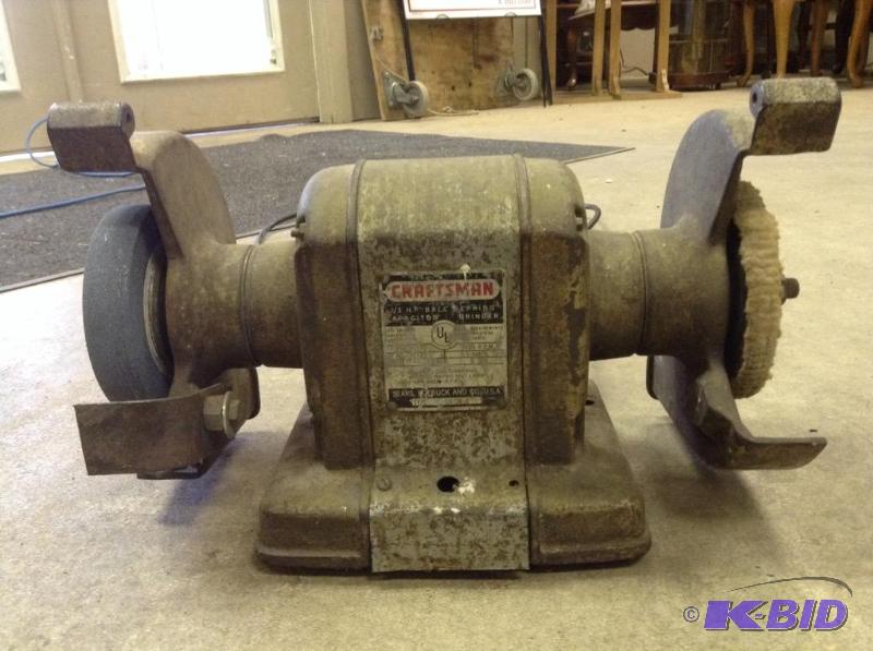 lot 159 image: Craftsman 13HP Grinder