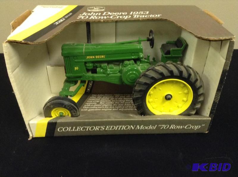 lot 24 image: John Deere 1953 Model 70 Row-Crop Tractor
