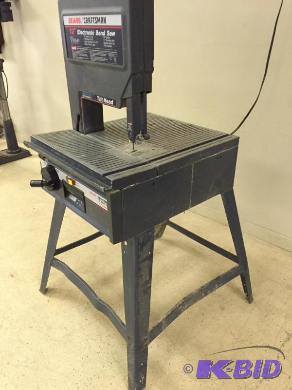 Craftsman 12 inch Electronic Band Saw | The Shakopee Estate Of Victor ...