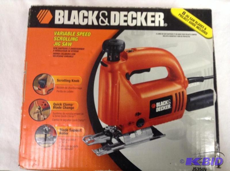 Black Decker Variable Speed Scrolling Jig Saw The Shakopee