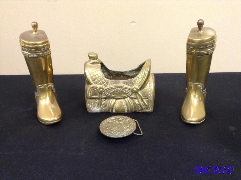 lot 88 image: Wild West Brass Collection