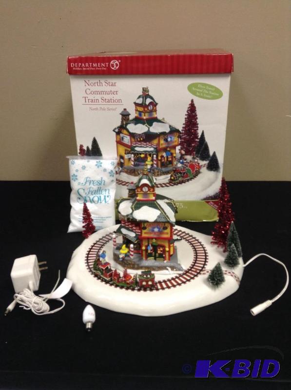 lot 92 image: Dept 56 North Star Commuter Train Station