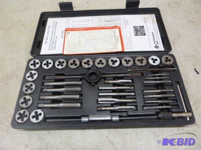 Performance Tool Tap and Die Set Missing one ...