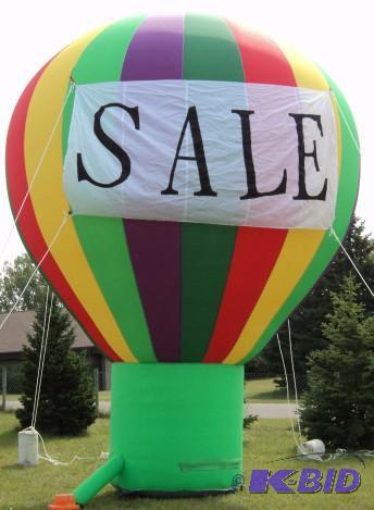 lot 1 image: Advertising balloon
